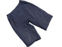 ホワイトマウンテニアリング WM1771418 STRETCH SARROUEL SHORT リネン混 ハーフ パンツ size0/紺 ■◆ ☆ fba5 メン...