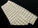 Rope Picnic ロペピクニック チェック タック パンツ size40/アイボリーxグレー ■◇ ☆ fab5 レディース【USED】【中古】【古着】【...