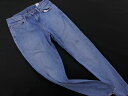 TOMMY HILFIGER トミーヒルフィガー ストレッチ カットオフ デニムパンツ size29/青 ■■ ☆ ecc5 レディース【USED】【中古】【古着】【ブランド古着買取・販売ABJ】