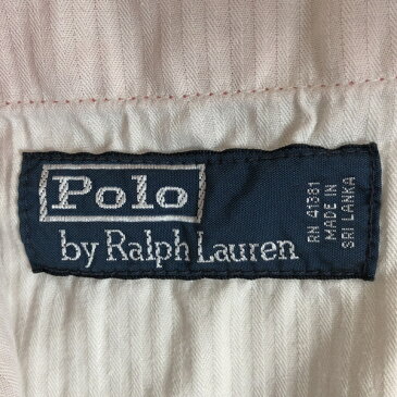 【古着】 RALPH LAUREN ラルフローレン チノショートパンツ ピンク系 メンズW35 【中古】 n005156