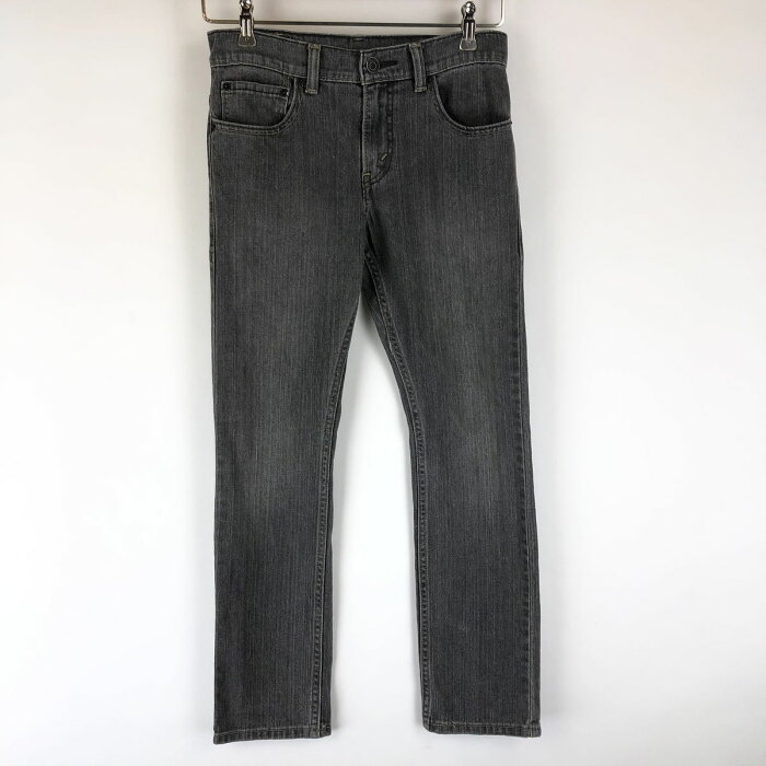 【古着】 Levi's リーバイス 511 スキニーデニムパンツ ブラック系 レディースW26 【中古】 n014820