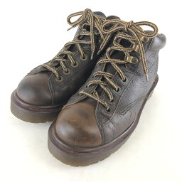 【古着】 Dr.Martens ドクターマーチン モンキーブーツ made in ENGLAND ブラウン系 レディース24.0cm n017889