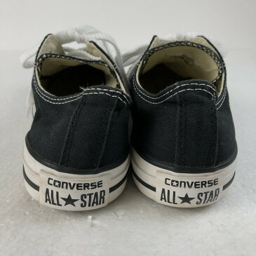 【古着】 CONVERSE コンバース キャンバススニーカー　オールスター ブラック系 レディース24.0cm 【中古】 n020312