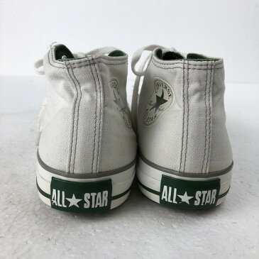 【古着】 CONVERSE コンバース キャンバススニーカー　オールスターOX　MID ホワイト系 メンズ26.5cm n020331