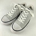 【古着】 CONVERSE コンバース スニーカー Chuck Taylor Madison 杢カラー グレー系 レディース24.5cm 【中古】 n029333