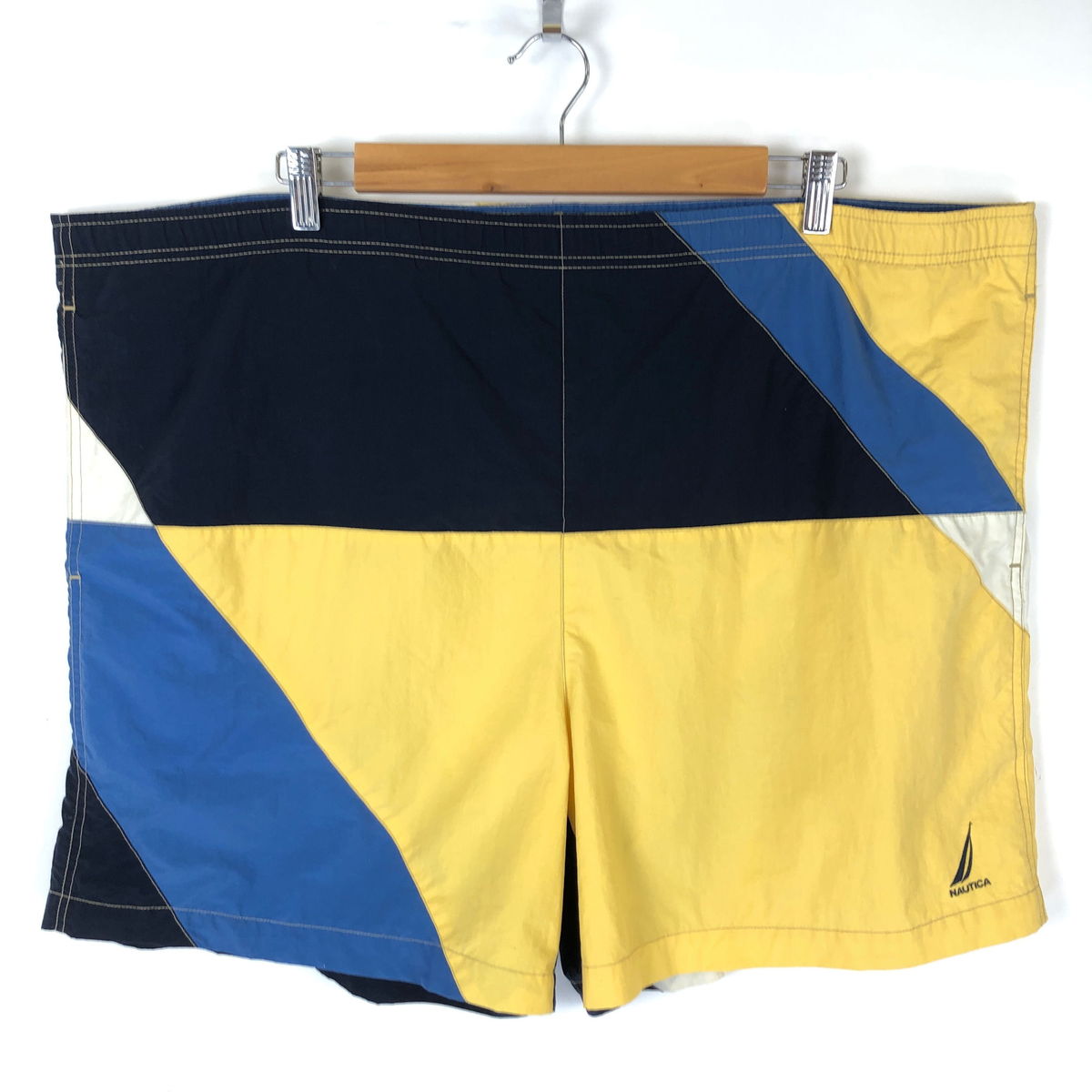【古着】 NAUTICA ノーティカ サーフショーツ スイムショーツ マルチカラー メンズXL以上 【中古】 n029651