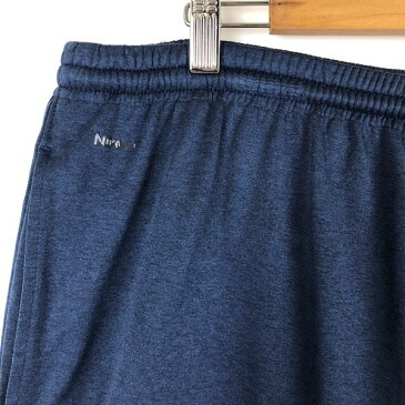 【古着】 NIKE ナイキ ジャージショートパンツ MLB NY YANKEES ネイビー系 メンズXL以上 【中古】 n029667