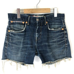 ڸ Levi's ꡼Х 504 ǥ˥ॷ硼ȥѥ åȥ 桼꡼Х ȥ륳 ֥롼 ǥW29 š n030299