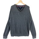 yÒz TOMMY HILFIGER g~[EqtBK[ nZ[^[ VlbN Rbgn 傫TCY O[n YXLȏ yÁz n031276