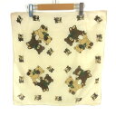 【古着】 バンダナ くまのぬいぐるみ ユーロもの ベージュ系 【中古】 n036511