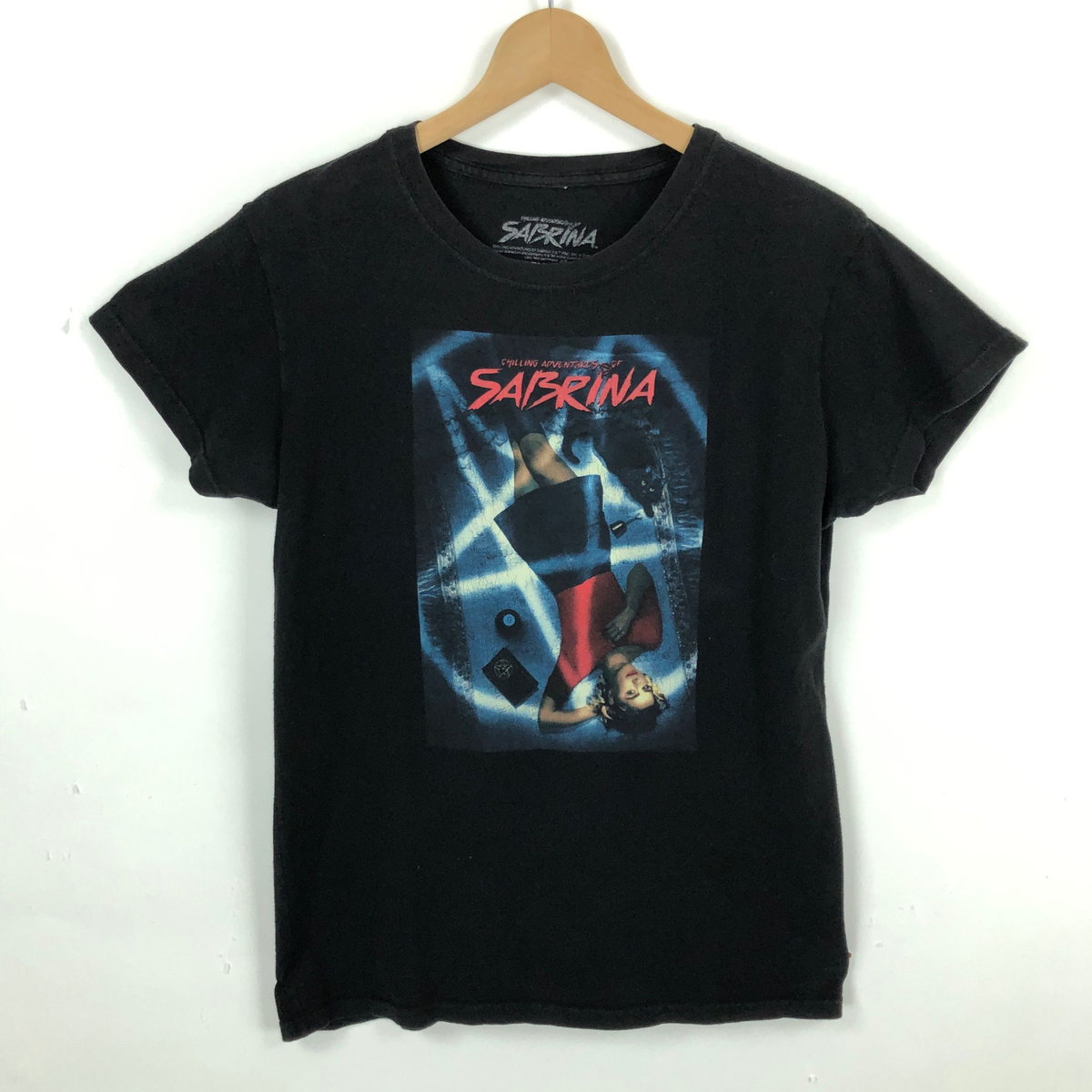 【古着】 サブリナ SABRINA Tシャツ テレビドラマ 魔女 ブラック系 レディースXL 【中古】 n036843