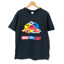 【古着】 Tシャツ レゴブロック BRICK FEST LIVE! ブラック系 メンズL 【中古】 n044482