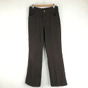 【古着】 Wrangler ラングラー 1W125BW パンツ ランチャージーンズ フレア ブーツカット ヴィンテージ ブラウン系 メンズW30 【中古】 n044590(4)