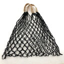 【古着】 マルシェバッグ 網バッグ ブラック系 【中古】 n048714