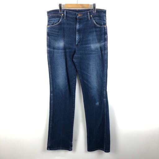 【古着】 Wrangler ラングラー デニムパンツ ストレート 細身 ネイビー系 メンズW36 【中古】 n050680 【古着】 Wrangler ラングラー デニムパンツ ストレート 細身 ネイビー系 メンズW36 【中古】 n050680