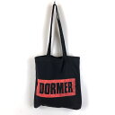 【古着】 エコバッグ トートバック DORMER ドリル ビット ブラック系 【中古】 n051637