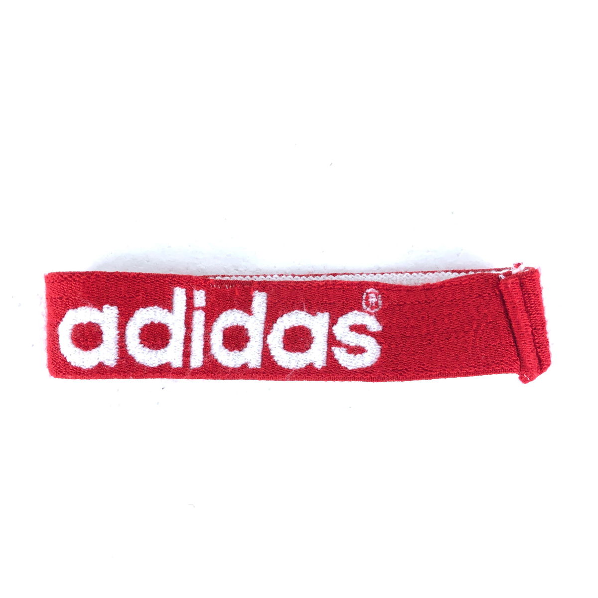 【古着】 adidas アディダス ヘアバンド パイル生地 レトロ レッド系 フリーサイズ 【中古】 n052183