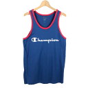 【古着】 Champion チャンピオン タンクトップ ブルー系 メンズM 【中古】 n053688