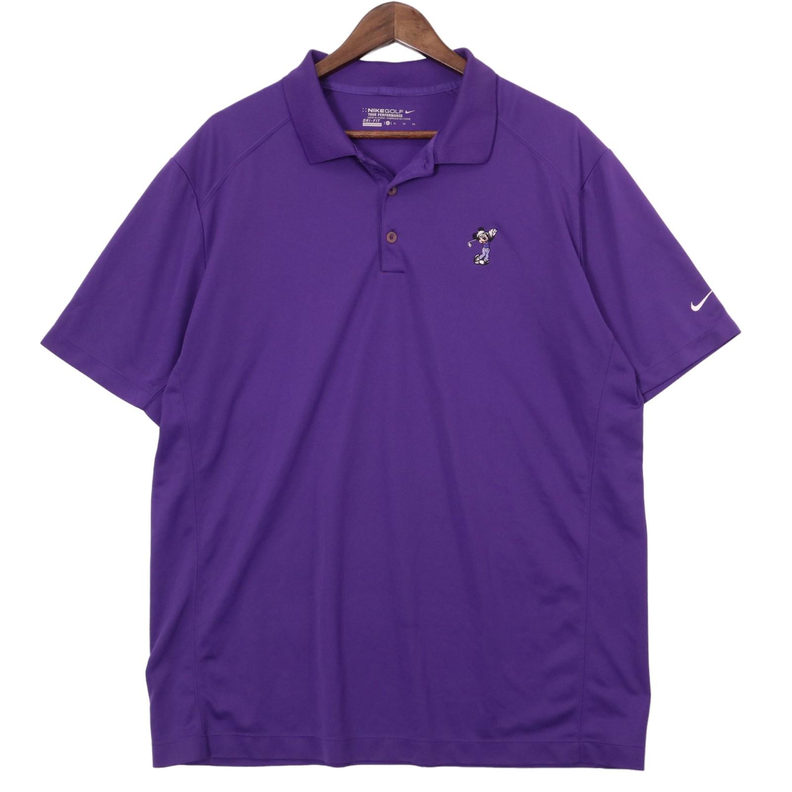 NIKE GOLF ナイキ ゴルフ ポロシャツ シャツ サイズXL MADE IN CHINA 【中古】
