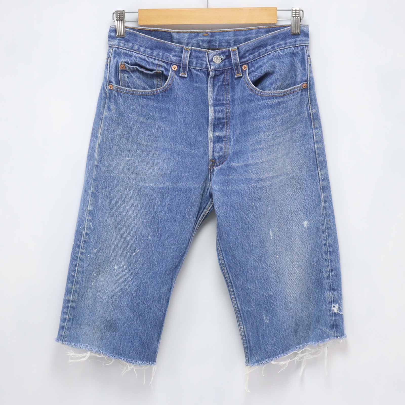 Levi's リーバイス ショートパンツ パンツ サイズW32 MADE IN USA ブルー 【中古】