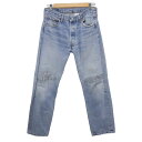 Levi's リーバイス デニムパンツ パンツ ブルー MADE IN COLOMBIA 【中古】(4)