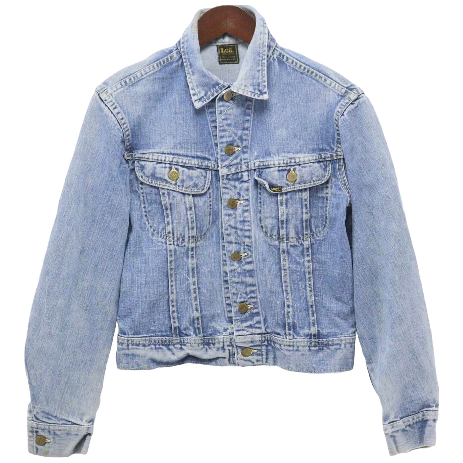 Lee リー Gジャン ジャケット ブルー MADE IN USA 【中古】