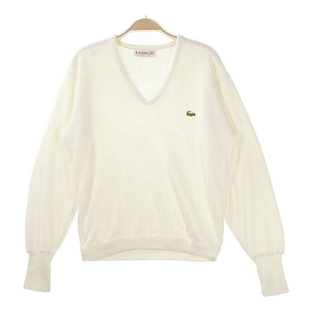 IZOD OF LONDON アイゾッドオブロンドン 白 ホワイト ニット・セーター トップス 【中古】(4)