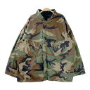 MILITARY ミリタリー 迷彩 薄手 ウッドランドカモ その他ジャケット ジャケット サイズXXL 【中古】(4)