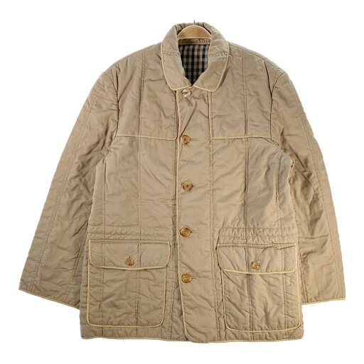 Aquascutum アクアスキュータム ベージュ 無地 裏地チェック その他アウター アウター 【中古】 Aquascutum アクアスキュータム ベージュ 無地 裏地チェック その他アウター アウター 【中古】