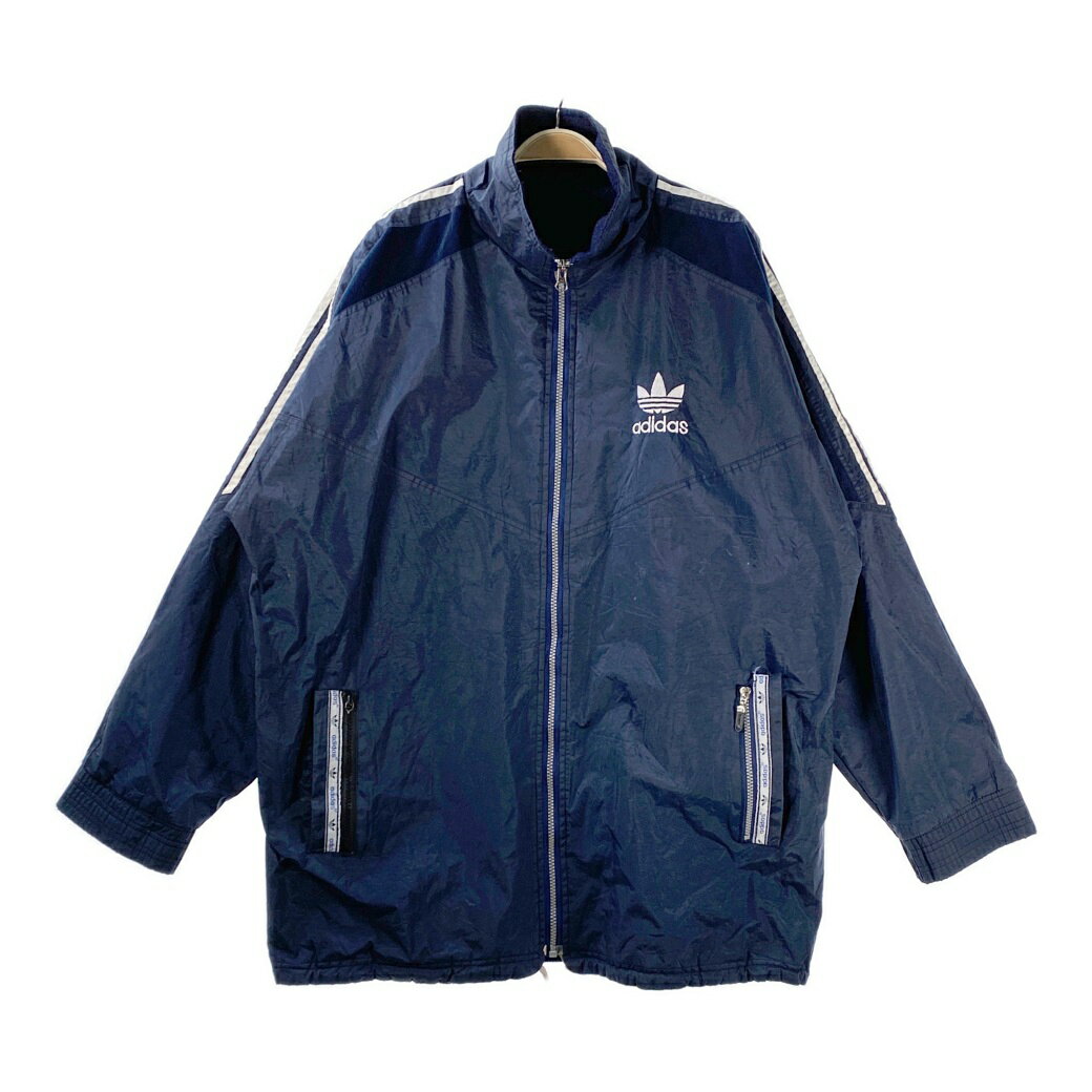 adidas アディダス ネイビー 紺 ナイロンジャケット アウター サイズその他 【中古】