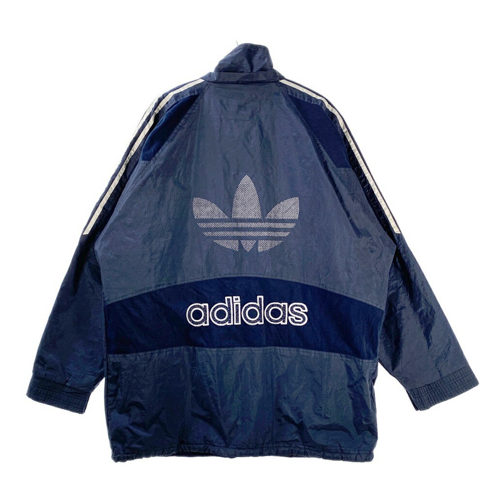 adidas アディダス ネイビー 紺 ナイロンジャケット アウター サイズその他 【中古】