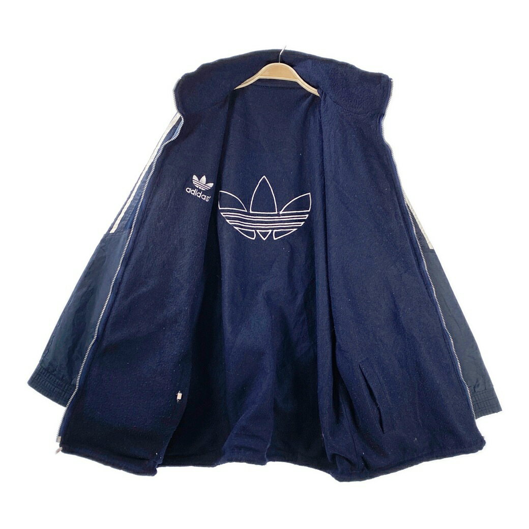 adidas アディダス ネイビー 紺 ナイロンジャケット アウター サイズその他 【中古】