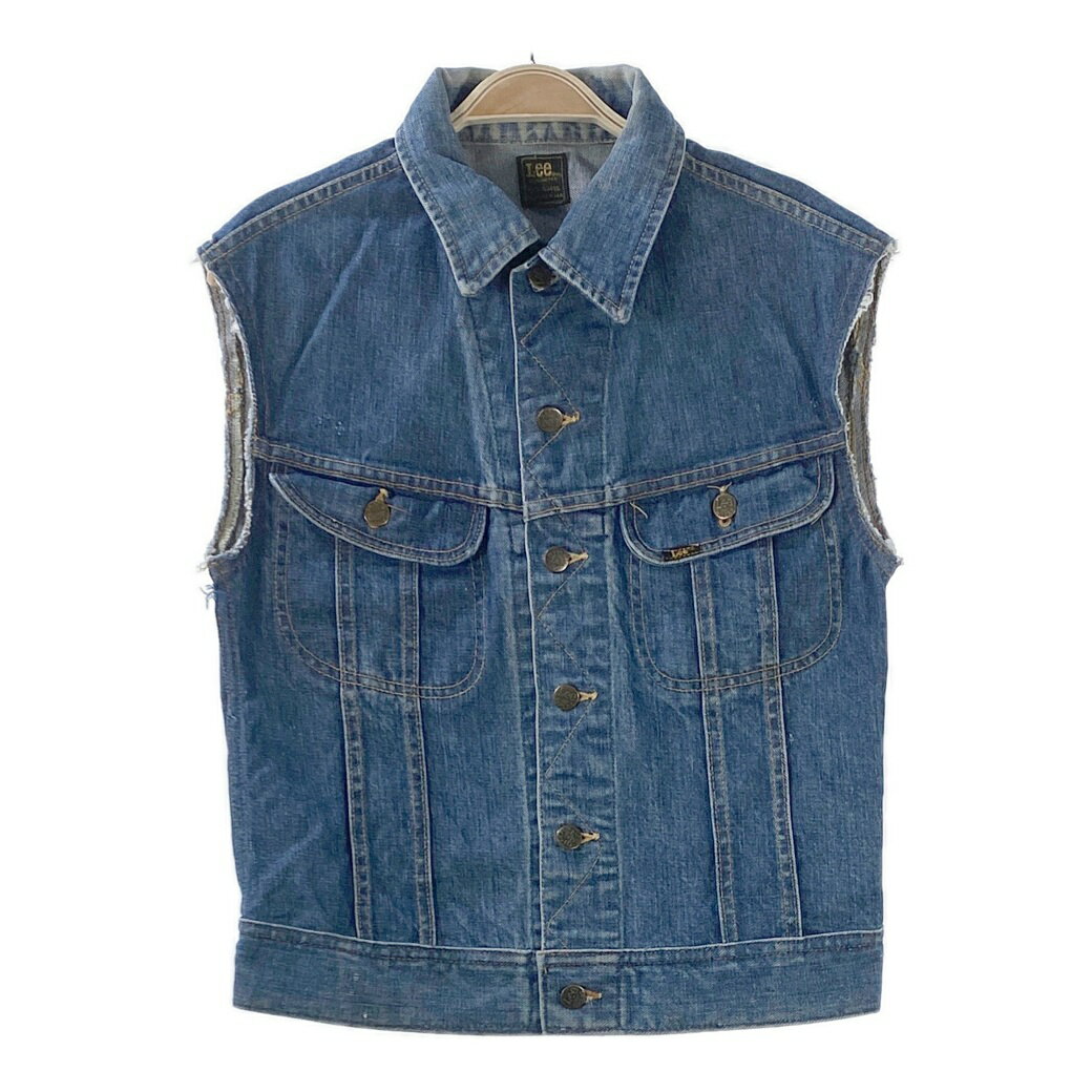 Lee リー ベスト Gジャン ジャケット サイズその他 ブルー MADE IN USA 【中古】