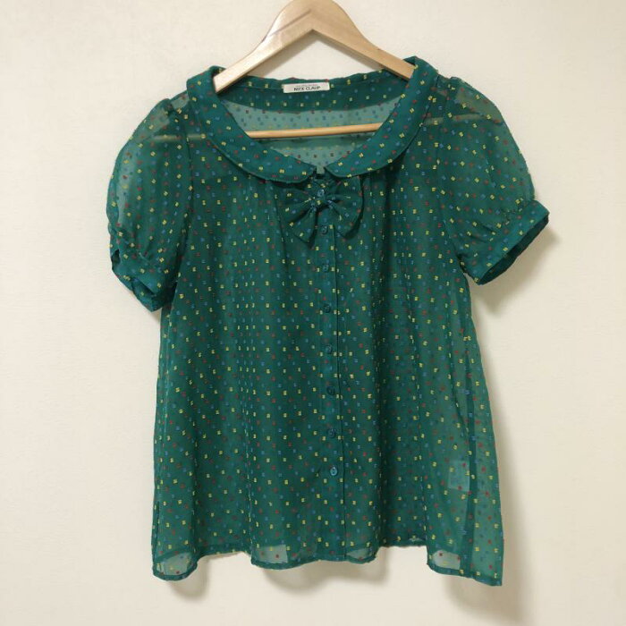 one after another NICE CLAUP ワンアフター アナザー ナイスクラップ 半袖 シャツ、ブラウス Shirt, Blouse 【USED】【古着】【中古】10010199