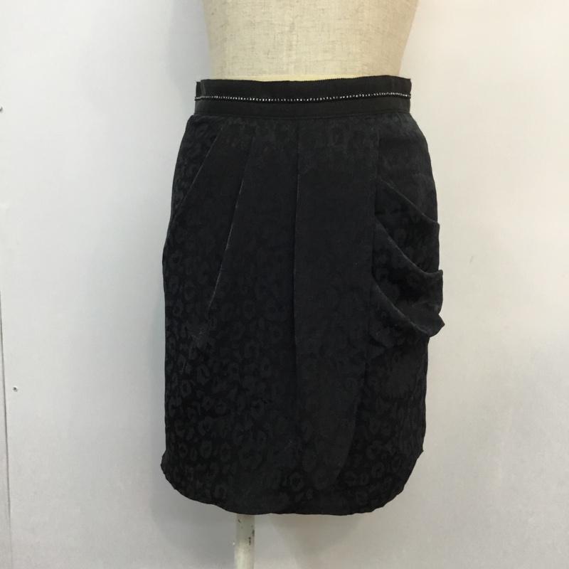 CECIL McBEE セシルマクビー ミニスカート スカート Skirt Mini Skirt, Short Skirt レオパード【USED】【古着】【中古】10047260