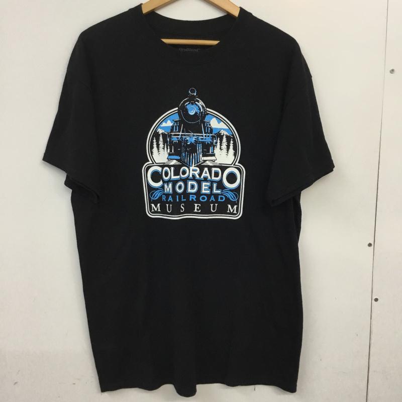 GILDAN ギルダン 半袖 Tシャツ T Shirt クルーネック 汽車 Colorado Model Railroad Museum【USED】【古着】【中古】10063312