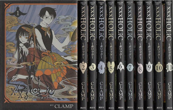 【漫画】【中古】xxxHOLiC（ホリック） ＜1～19巻完結＞ CLAMP 【全巻セット】