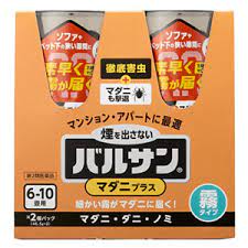 バルサンマダニプラス霧 46.5g（6-10畳用）