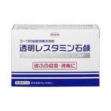 透明レスタミン石鹸 80g 透明レスタミン石鹸 80g