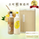 【10%offクーポン~7/26 1:59】 甘酒 あまざけ あま酒 麹 米麹 米糀 砂糖不使用 ギフト 化粧箱入り 500ml× 2本 糀蜂蜜れもん 玄米甘酒 【古町糀製造所 公式】 あまさけ 米 国産 無加糖 ノンアルコール メーカー 高級 新潟 妊婦 子供 高齢 夏 秋 敬老の日