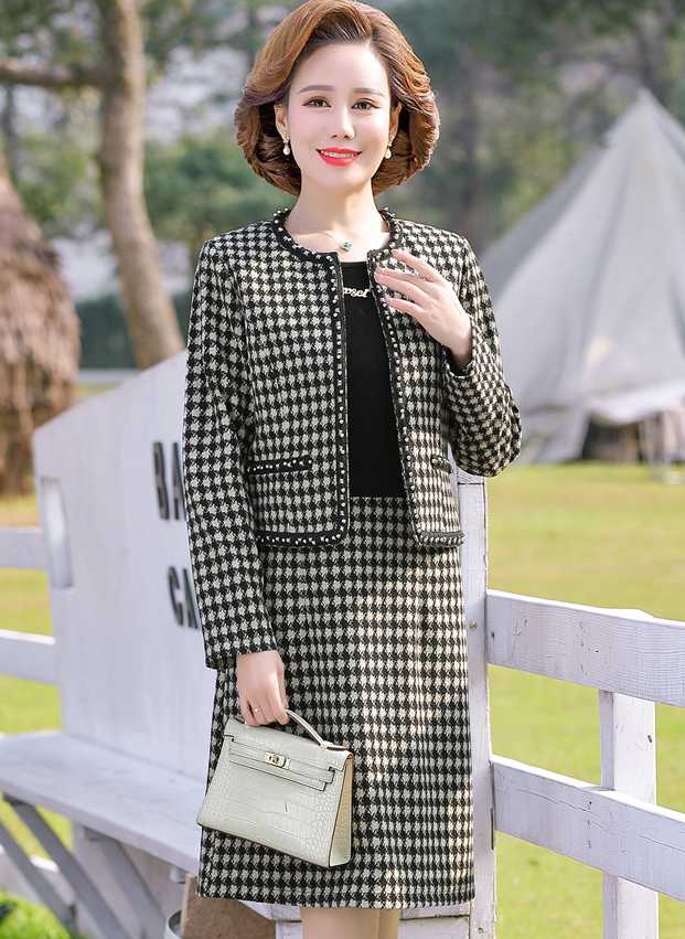 楽天1位きれいめワンピース 30代 レディースファッション 韓国ファッション 大きいサイズ XL/2XL/3XL/4XL/5XL ツィードレディースファッション...