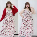 ぽっちゃり 50 代 ファッション 甘めレディースファッション セットアップ カーディガン+花柄キャミきれいめワンピース 30代 ストラップきれいめレディースフ...