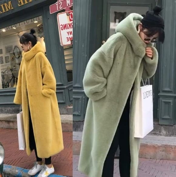 ファー コート アウター 無地 ミディアム丈 韓国 全2色 XS~XL 楽天市場】韓国 ファー コートの通販