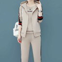 楽天1位きれいめ レディースファッション スウェット ジャージ 上下3点セット 大きいサイズ ルームウェア スポーティー ベスト トップス パンツ M〜3XL ...