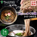 ポイント5倍 送料無料 あらきの磯仕立てひじき麺 5人前 かけつゆ付き 生麺 ひじき 海藻麺 そば粉不使用 オリジナル お土産 蕎麦アレルギー対応 ヘルシーそば 長崎特産 温かいそば