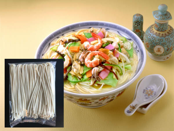 送料無料 業務用 長崎ちゃんぽん麺 100g 50食 麺のみ 食べ物 ギフト プレゼント そば