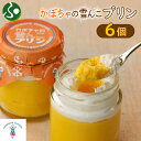 北海道 かぼちゃの雪んこプリン 6個 かぼちゃプリン 北海道産 カボチャプリン 南瓜 雪化粧 生クリーム ふわふわ スイーツ 父の日ギフト お取り寄せ プリン お菓子 父の日プレゼント 食べ物 洋菓子 送料無料 お中元ギフト 御中元 嘉福堂キッチン