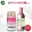 缶ワイン ロゼ スパークリング 2種 飲み比べ 各6本 計12本 モンデ酒造 缶 果実酒 ワイン お中元ギフト 中元 夏ギフト 御中元ギフト お酒 ギフト 贈答...