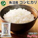 【令和6年産】 魚沼産 コシヒカリ 特A (精米5kg/無洗米5kg/精米10kg/無洗米10kg) 新潟県産 備蓄 魚沼地区 こしひかり 5kg 10kg 新...