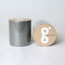 送料無料 ガムテープ 銀色 テープ シルバー 50mm×5M DIY 防災 キャンプ アウトドア
